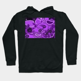 Purple Paisley Hoodie